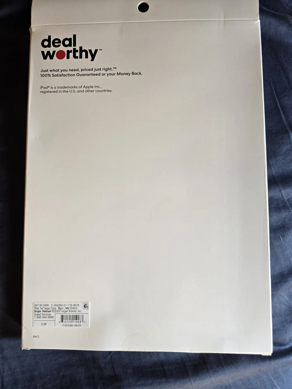 Clear Screen Protector for 10.9in iPad (10th & 11th Gen) - Transparent